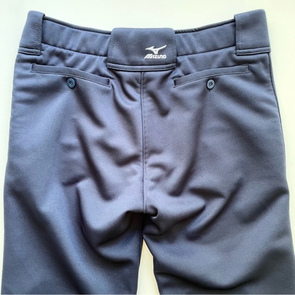 SOLD - Mizuno Softball MVP Pro Women’s Pants Navy Blue Medium - Picture 4 of 9